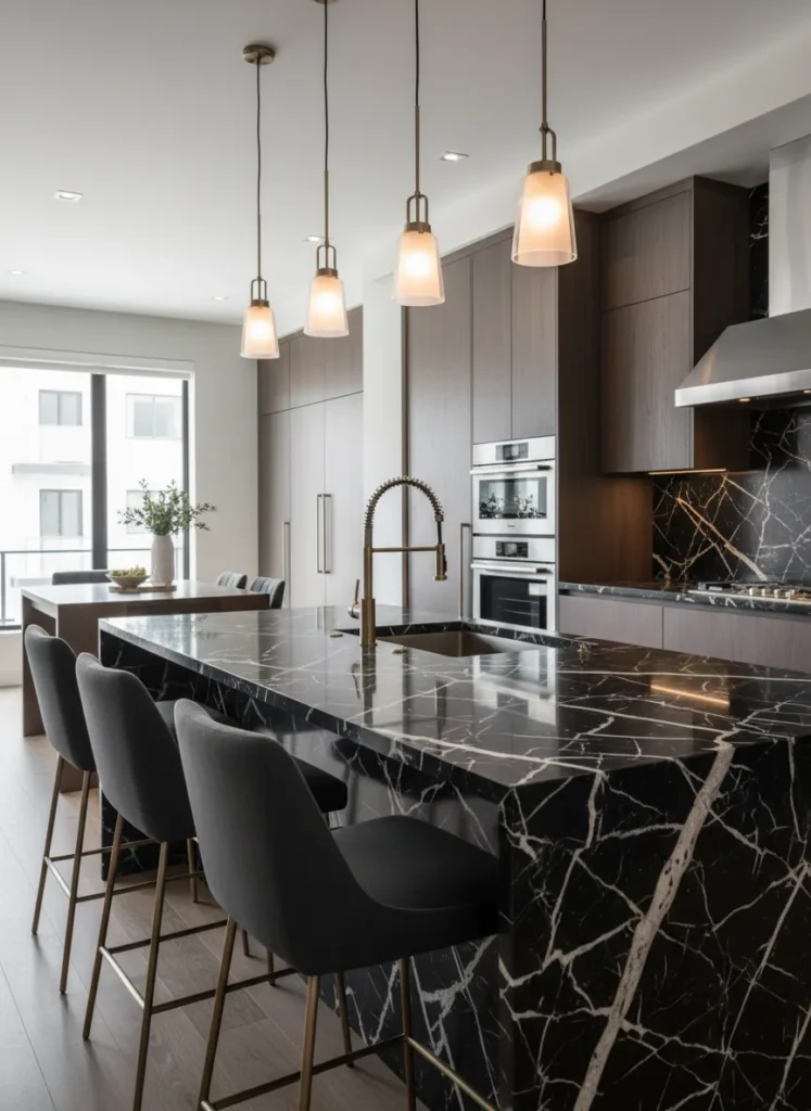 Black Marble Countertops