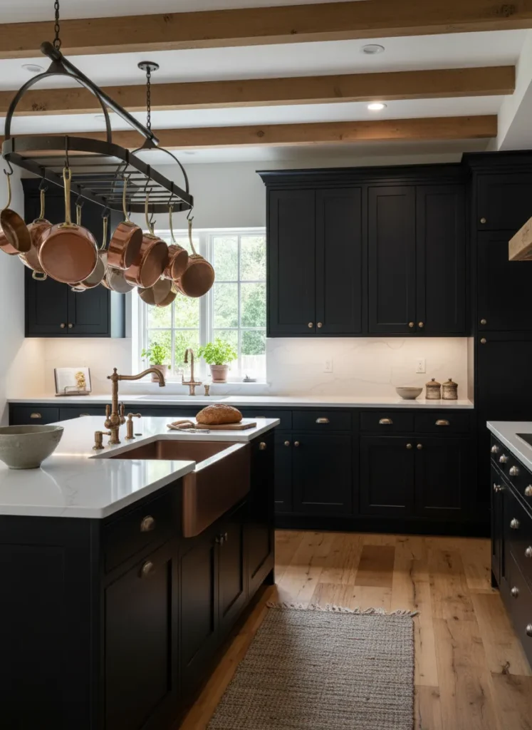 Copper and Black Pairing