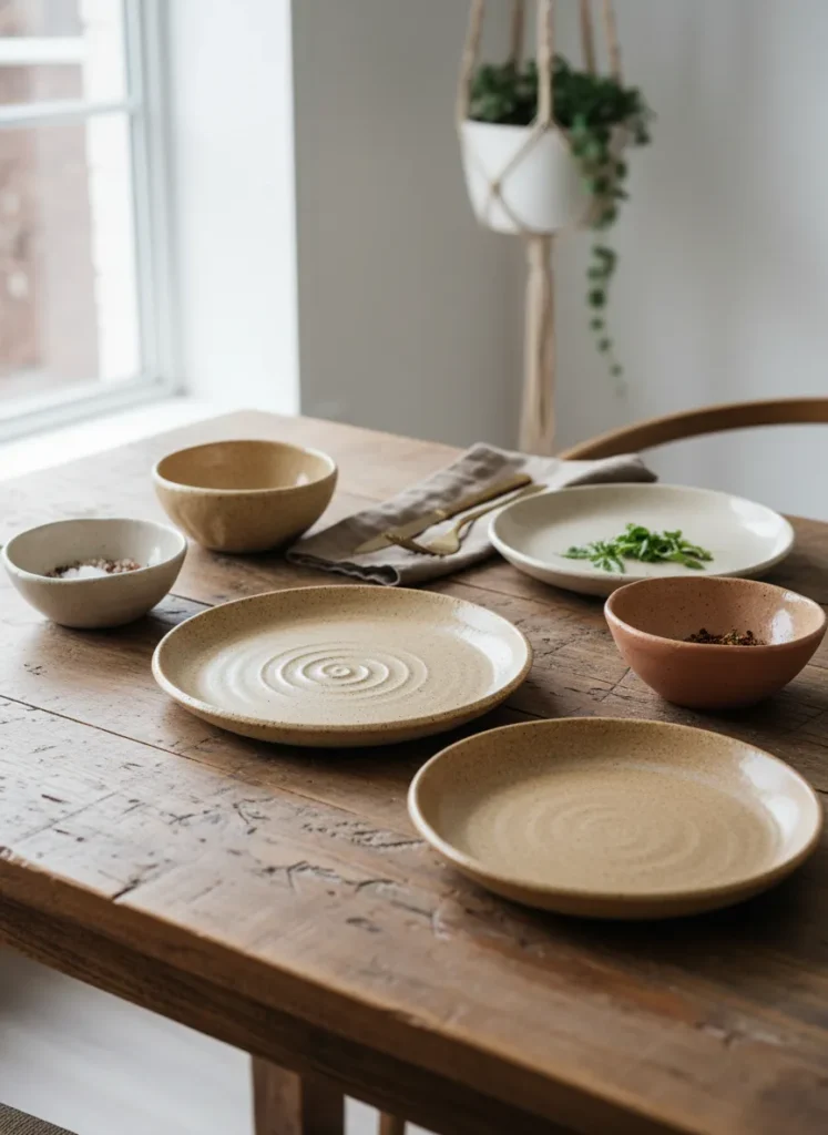 Decorate with Earthy Ceramics