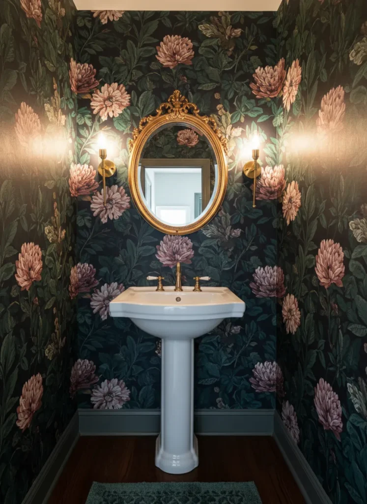 Embrace Bold Floral Wallpaper