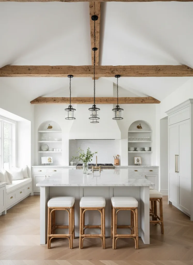 Exposed Wood Beams