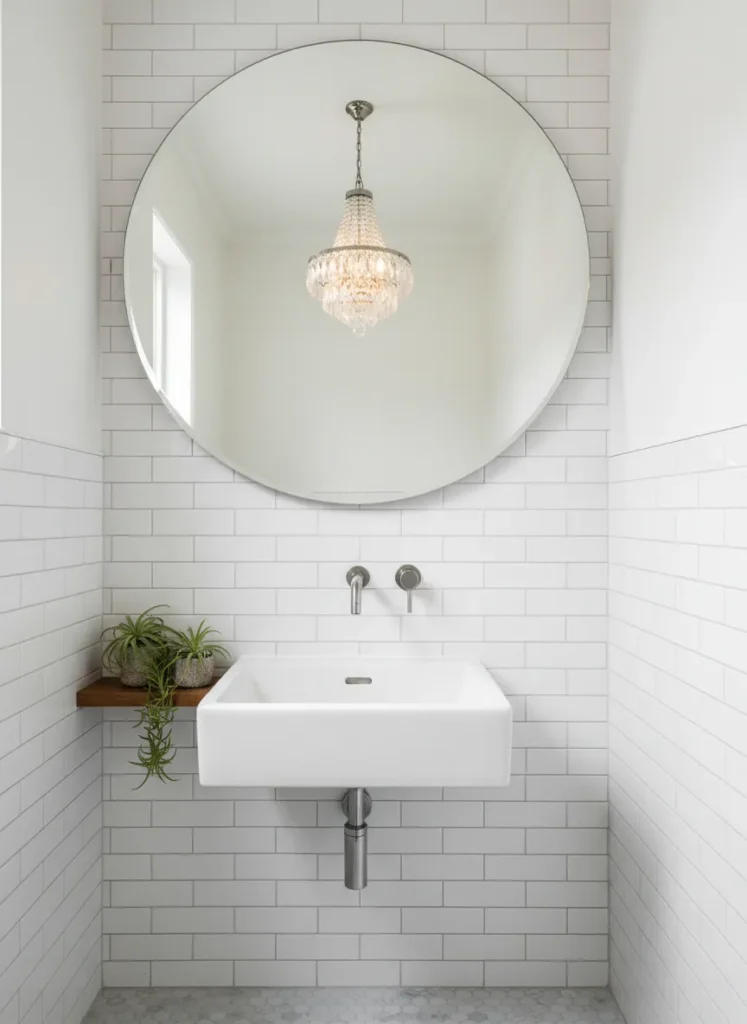 Hang an Oversized Mirror