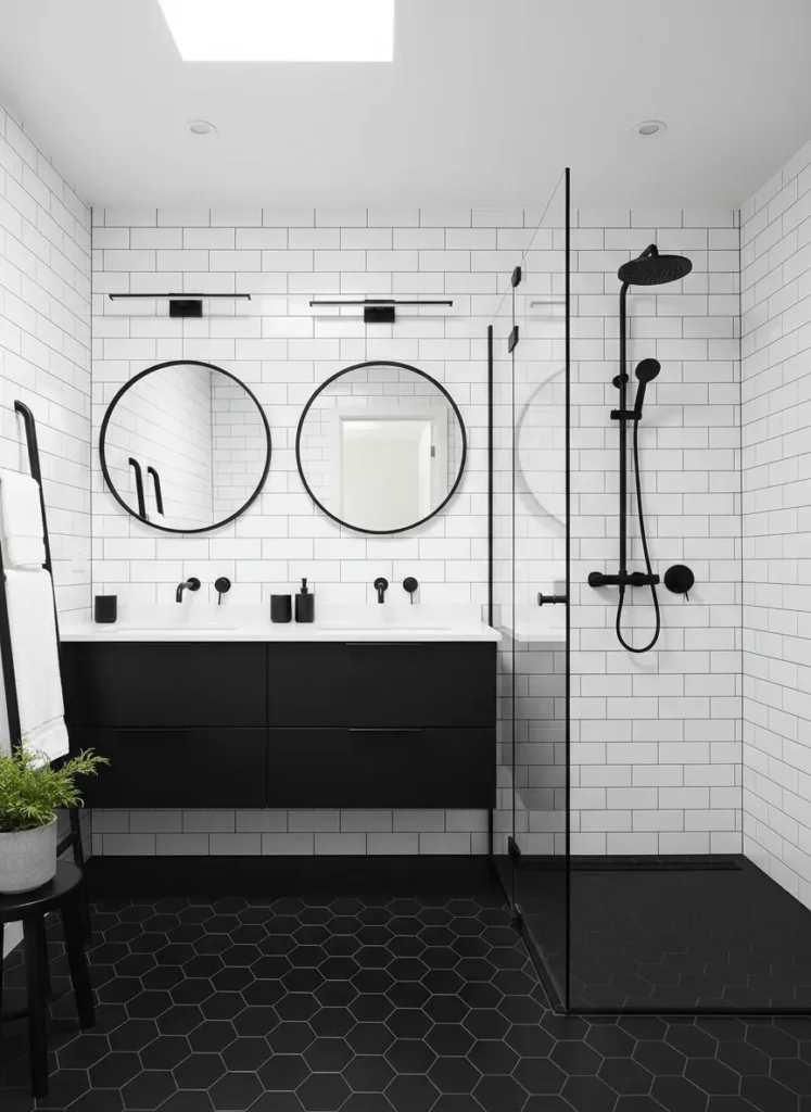 High-Contrast Black and White