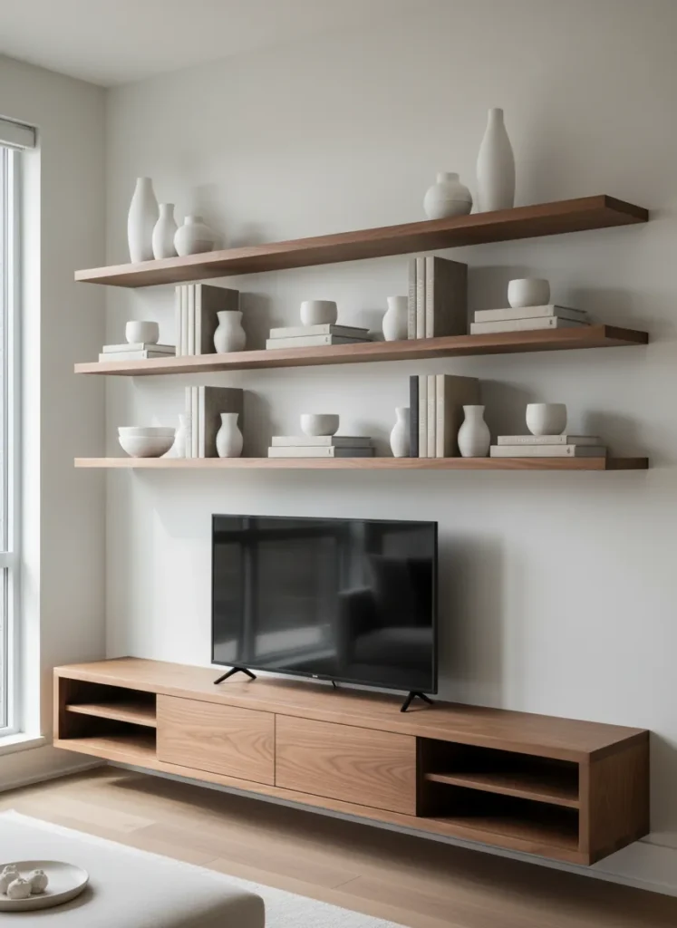 Install Floating Shelves