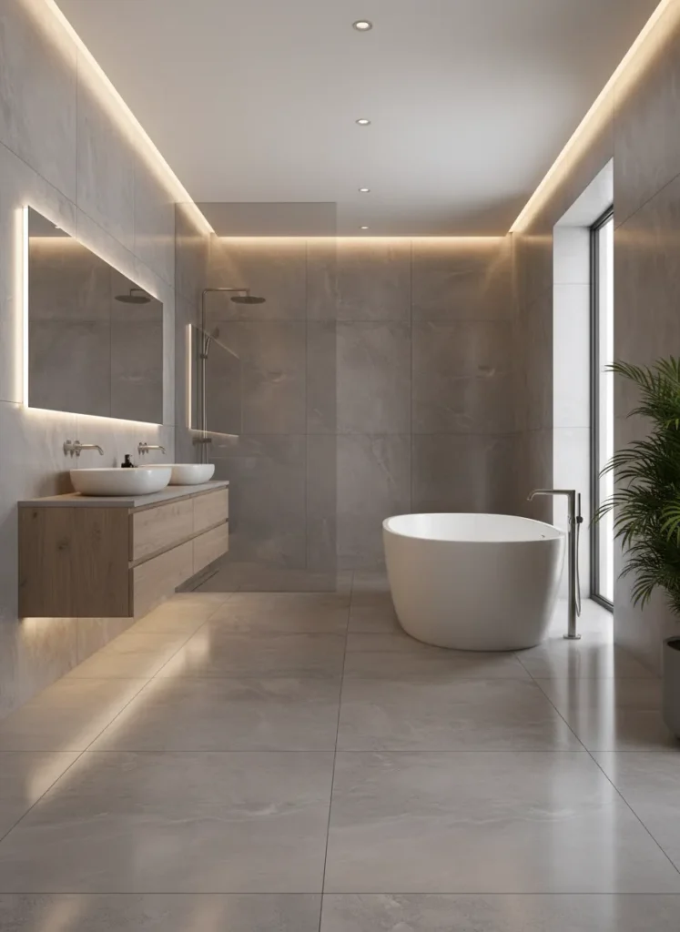 Large Format Porcelain Tiles