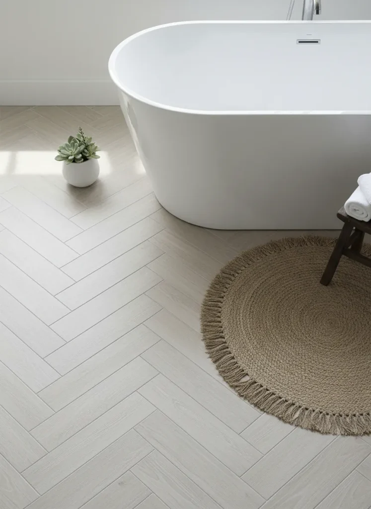 Lay Floors in a Herringbone Pattern