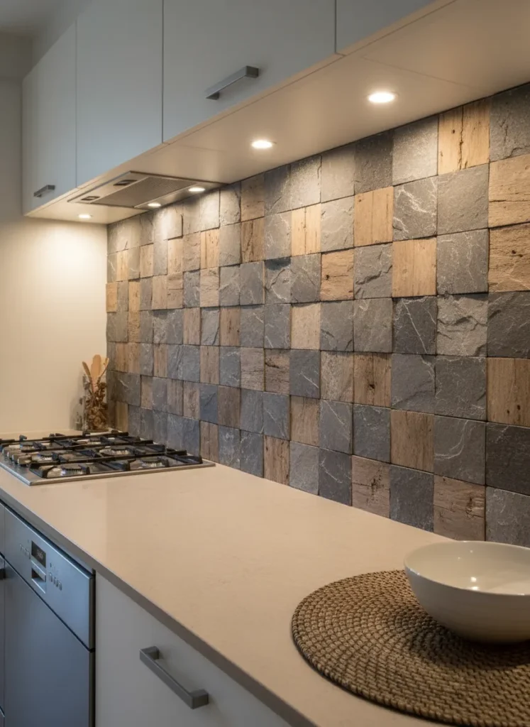 Mixed Material Mosaic