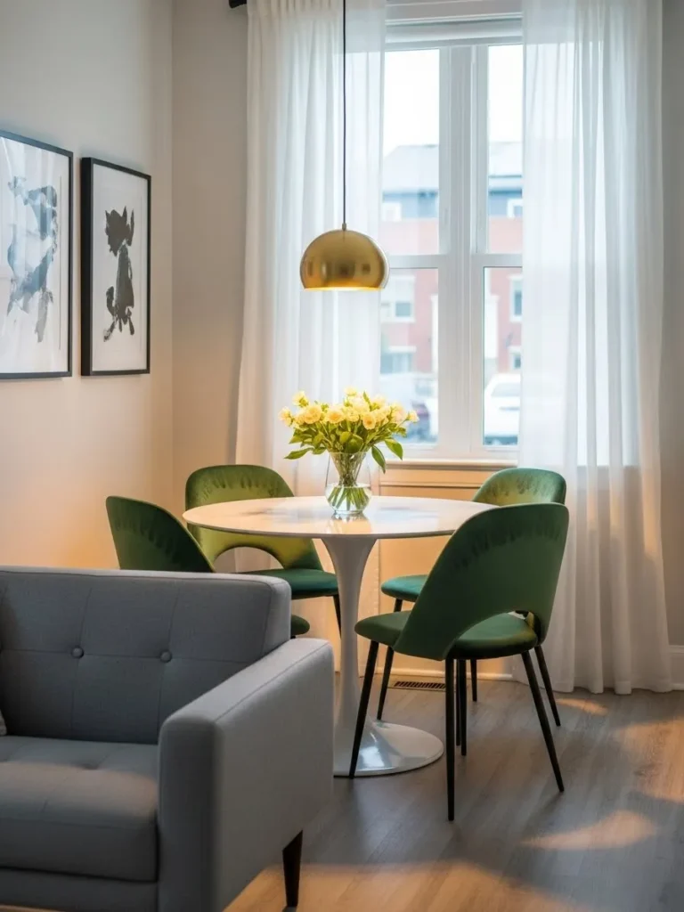 Round Table Corner Nook