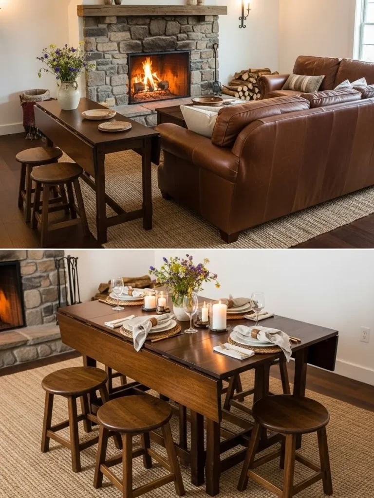 The Drop-Leaf Table Solution