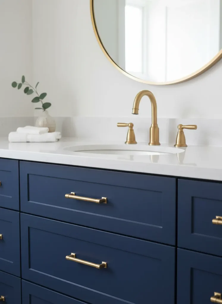 Upgrade to Brushed Brass Hardware