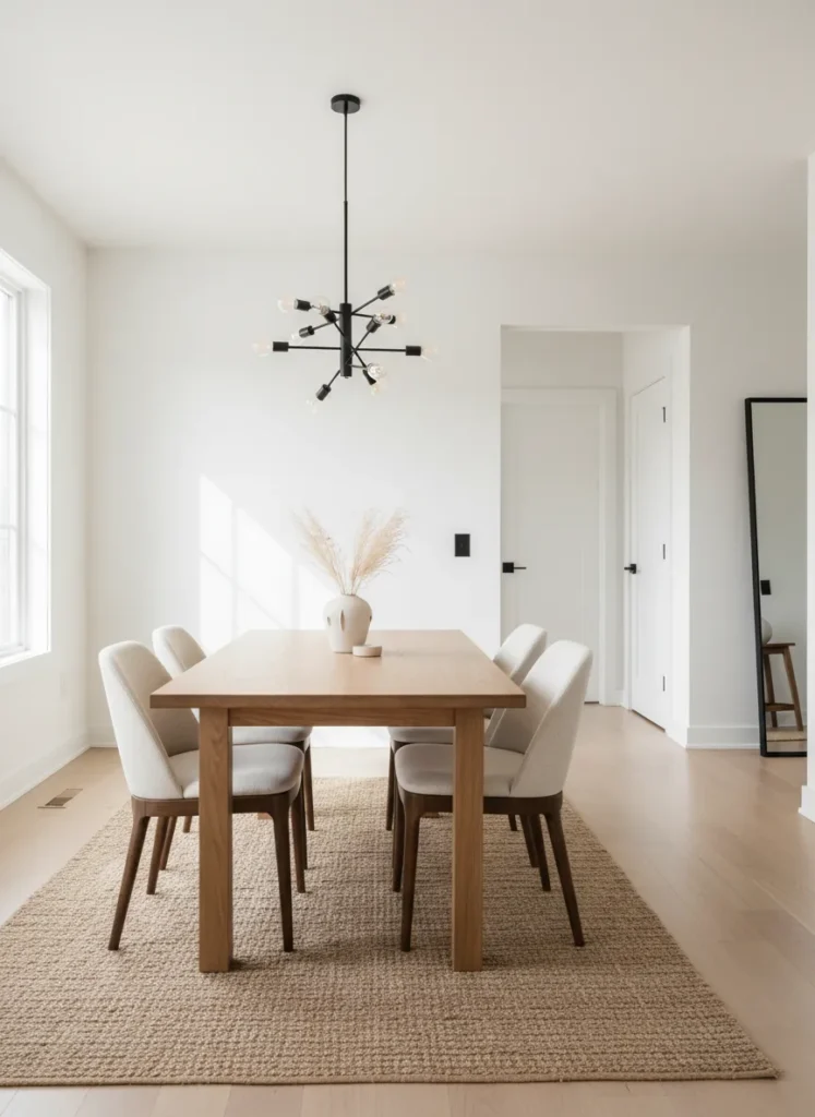 Use Matte Black Fixtures