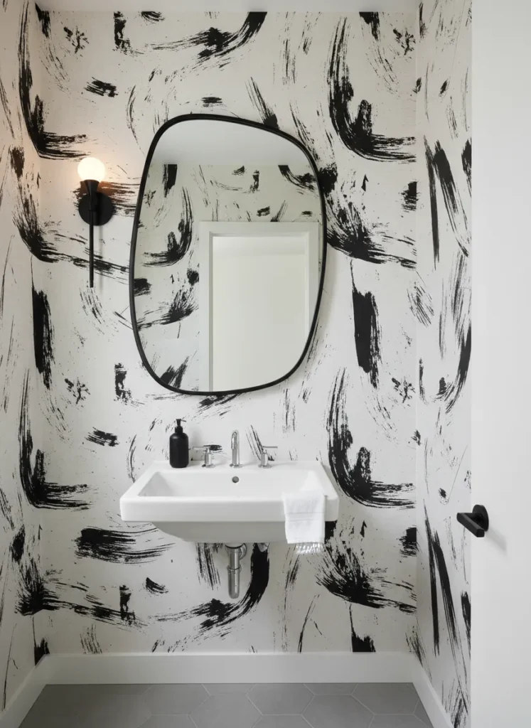 Abstract Brushstrokes