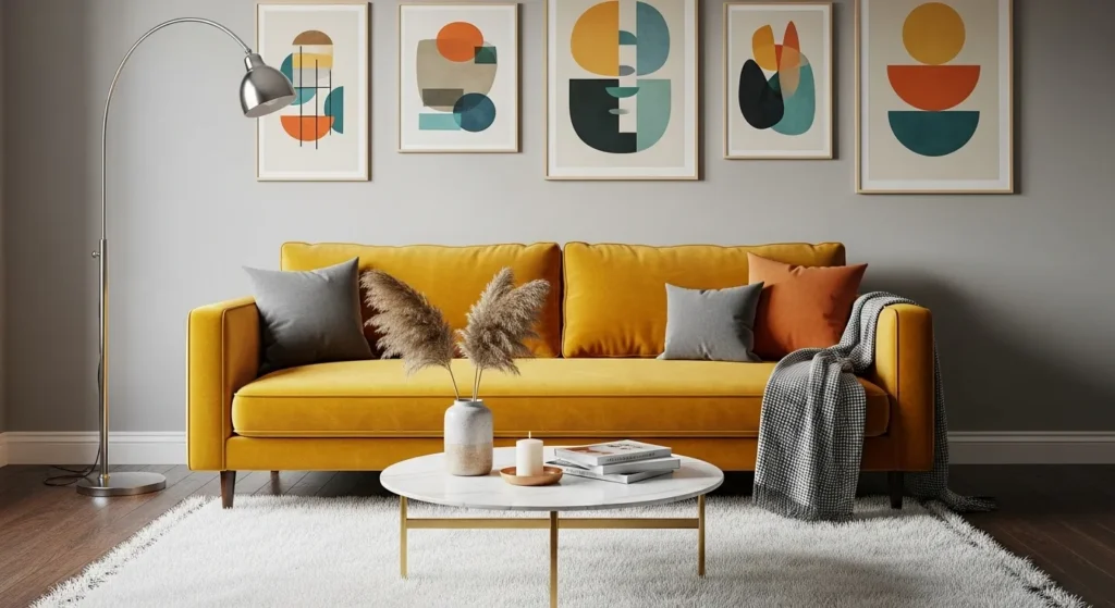 Add a Pop of Mustard Yellow
