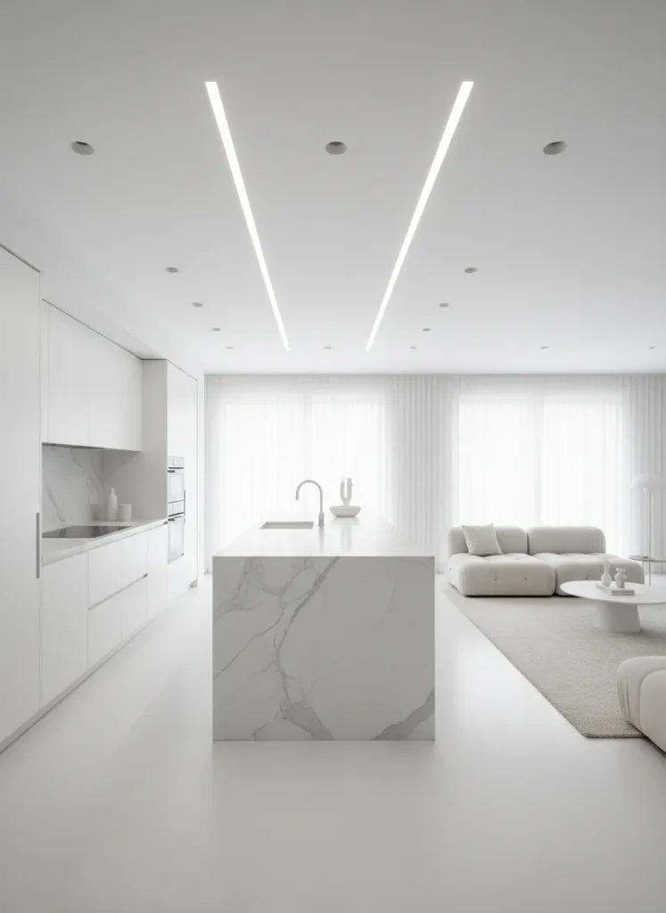 All-White Color Palette