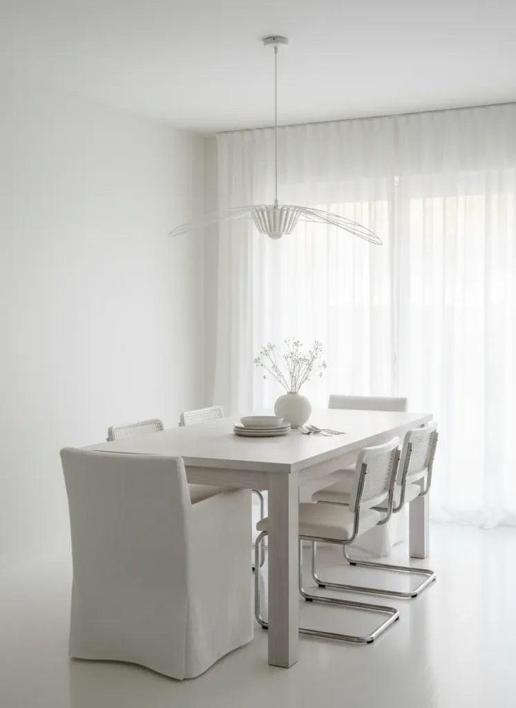 All-White Color Palette