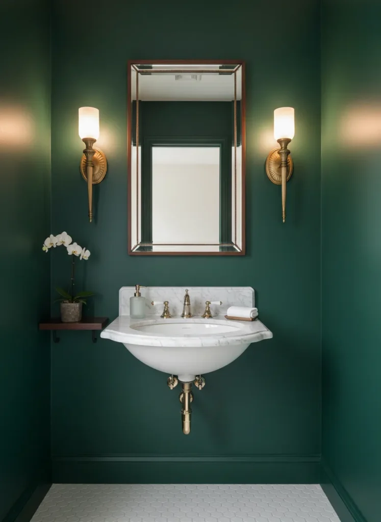 Antique Gold Sconces