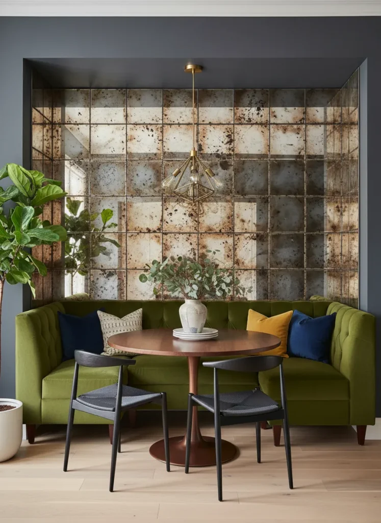 Antique Mirror Tiles