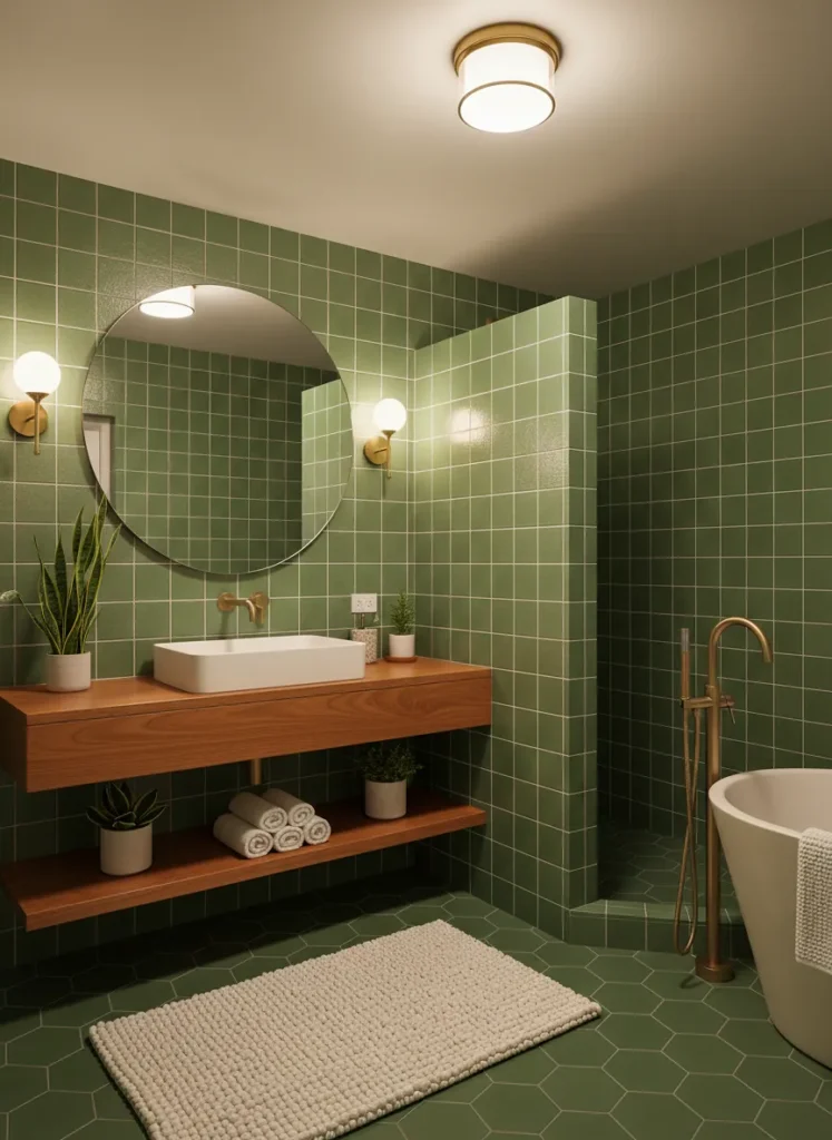 Avocado Green Retro Revival