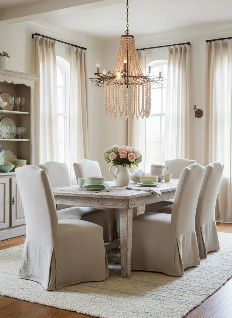 Beaded Empire Chandelier