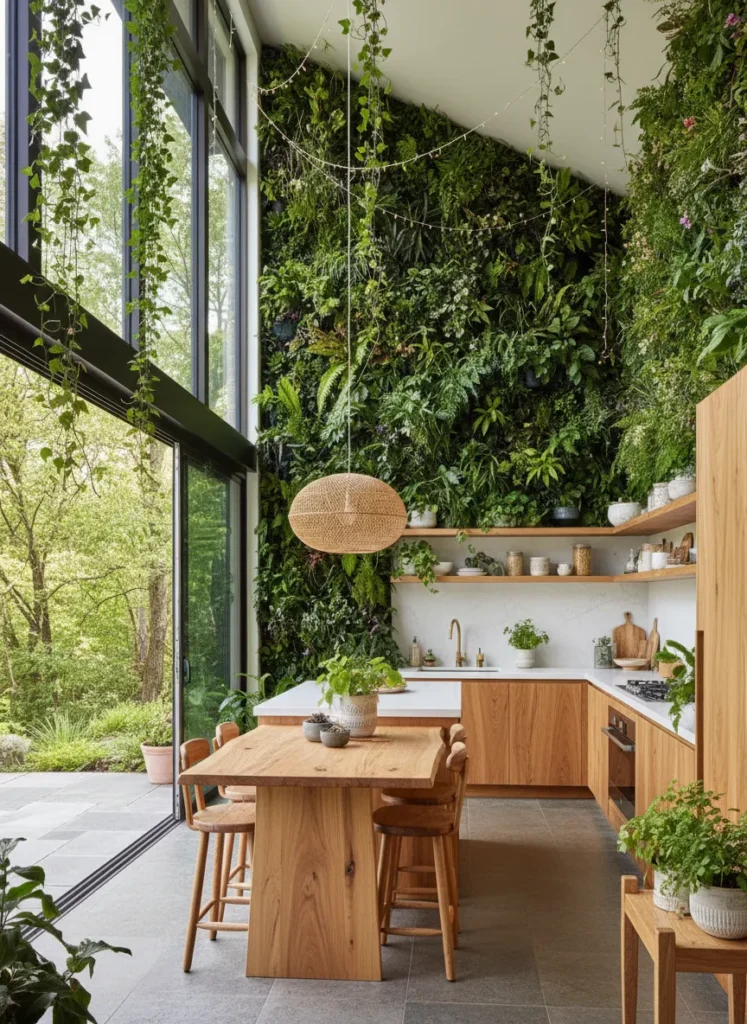 Biophilic Green Living