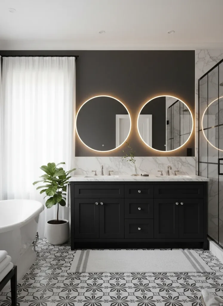 Black Shaker Cabinet