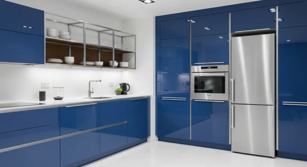 Bold Cobalt Blue Modern Design