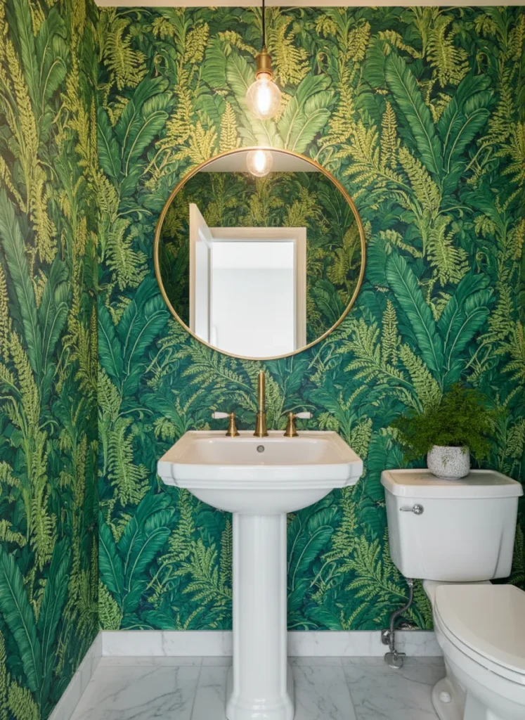 Botanical Wallpaper Accent
