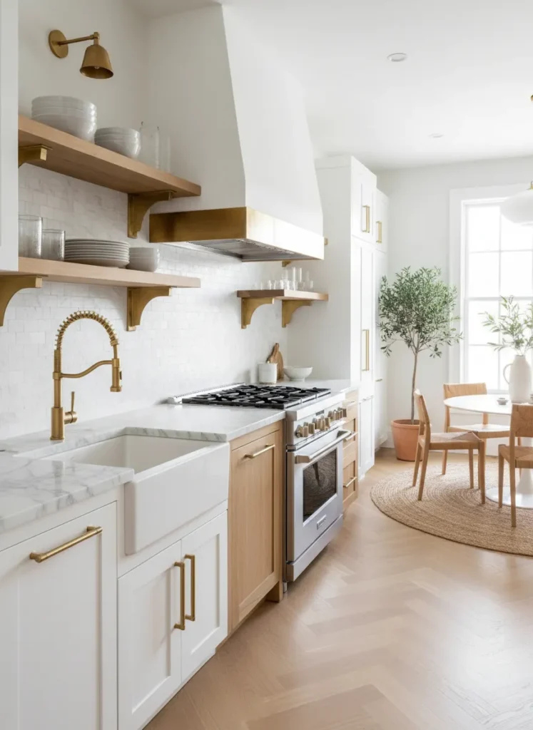 Brass Accent Highlights