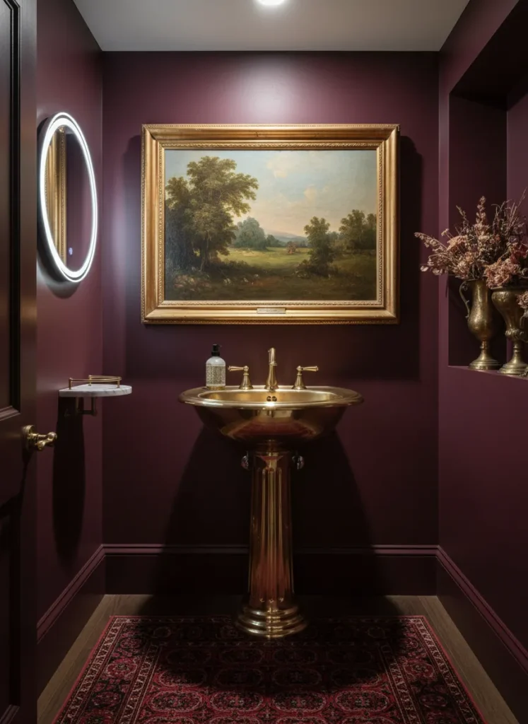 Burgundy Jewel Tones