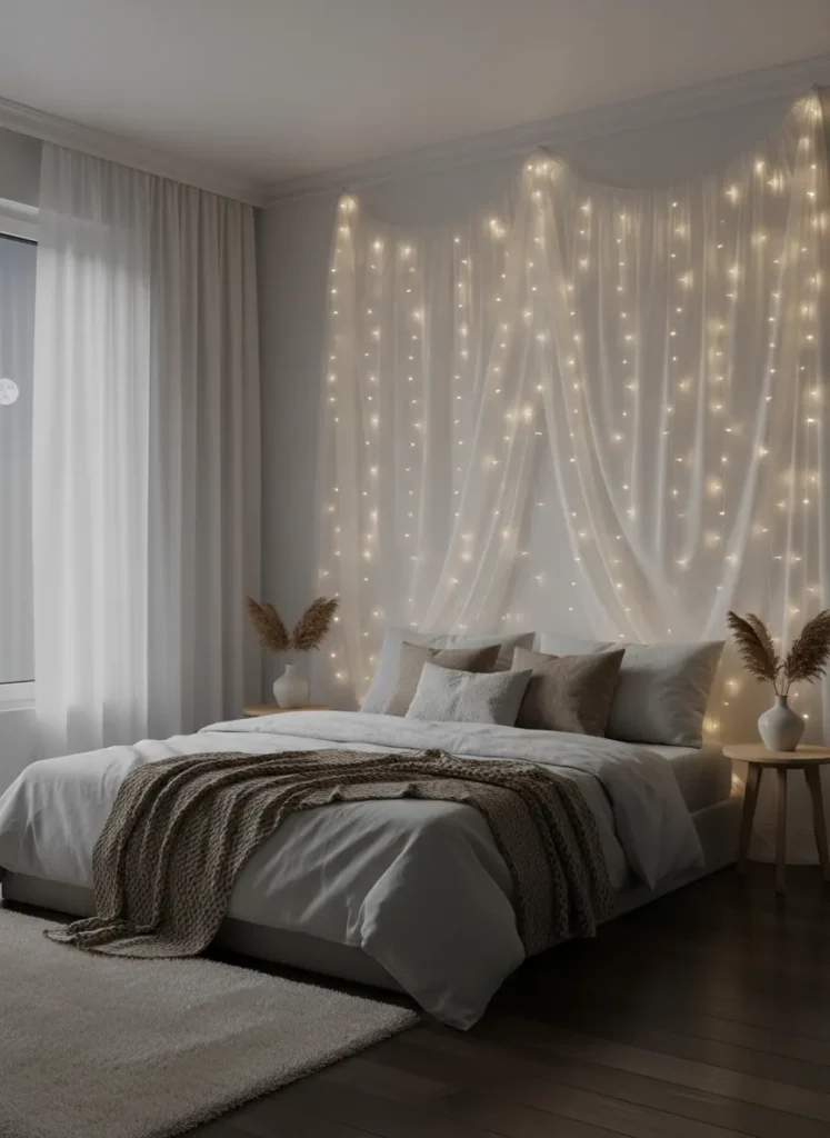 Cascading String Lights