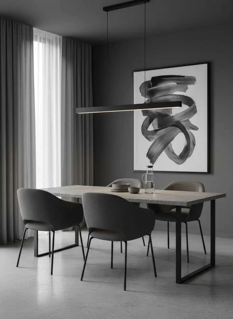 Charcoal Gray Monochromatic