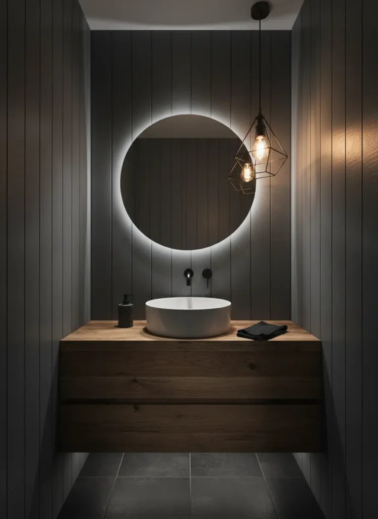 Charcoal Vertical Shiplap