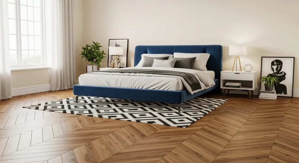 Chevron Wood Flooring