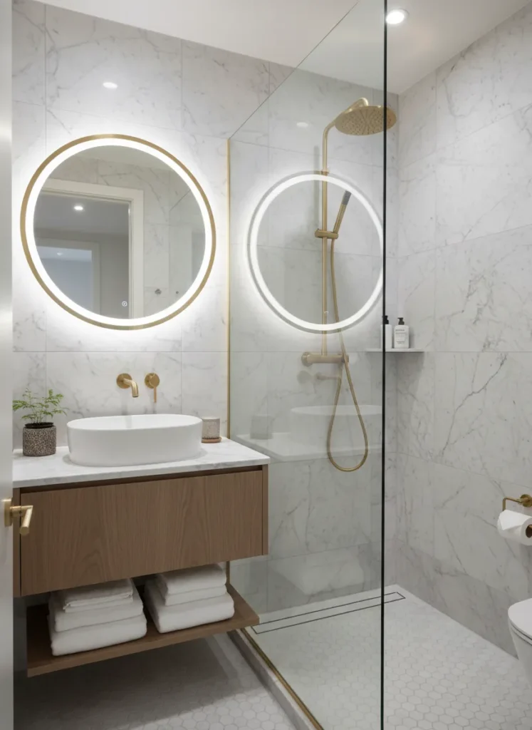 Choose a Frameless Glass Shower Panel