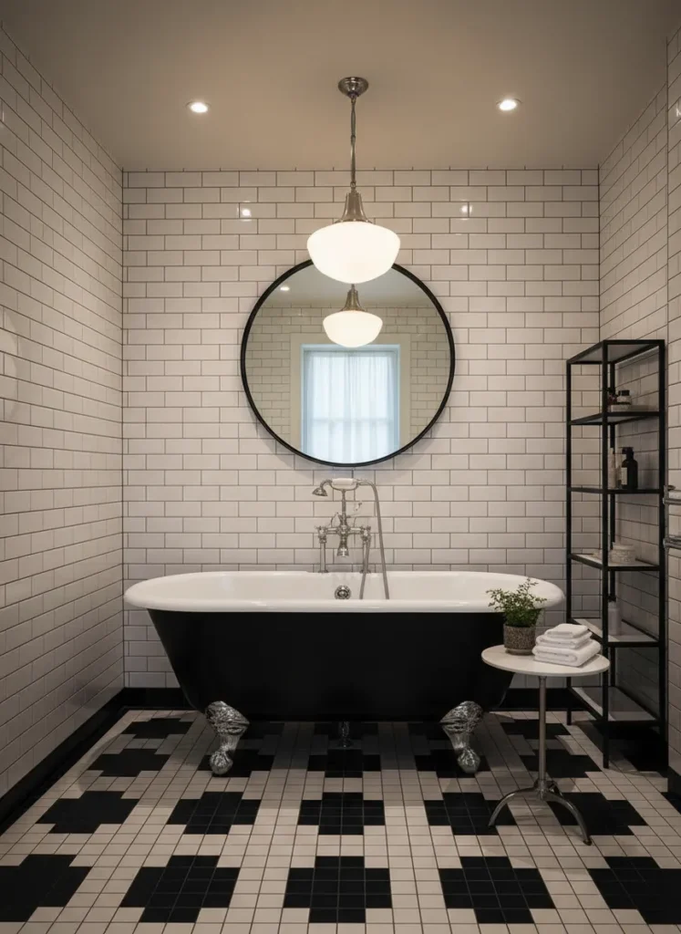 Classic Black and White Contrast