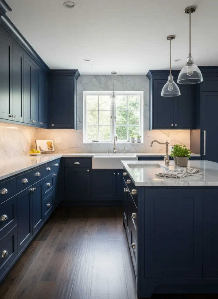 Classic Blue Elegance