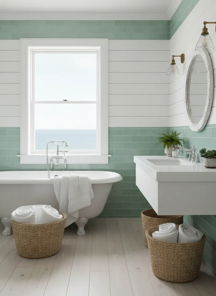 Coastal Seafoam Green Elements