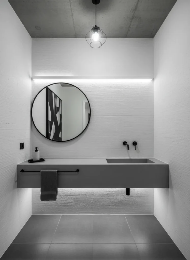 Concrete Wall Hung Basin