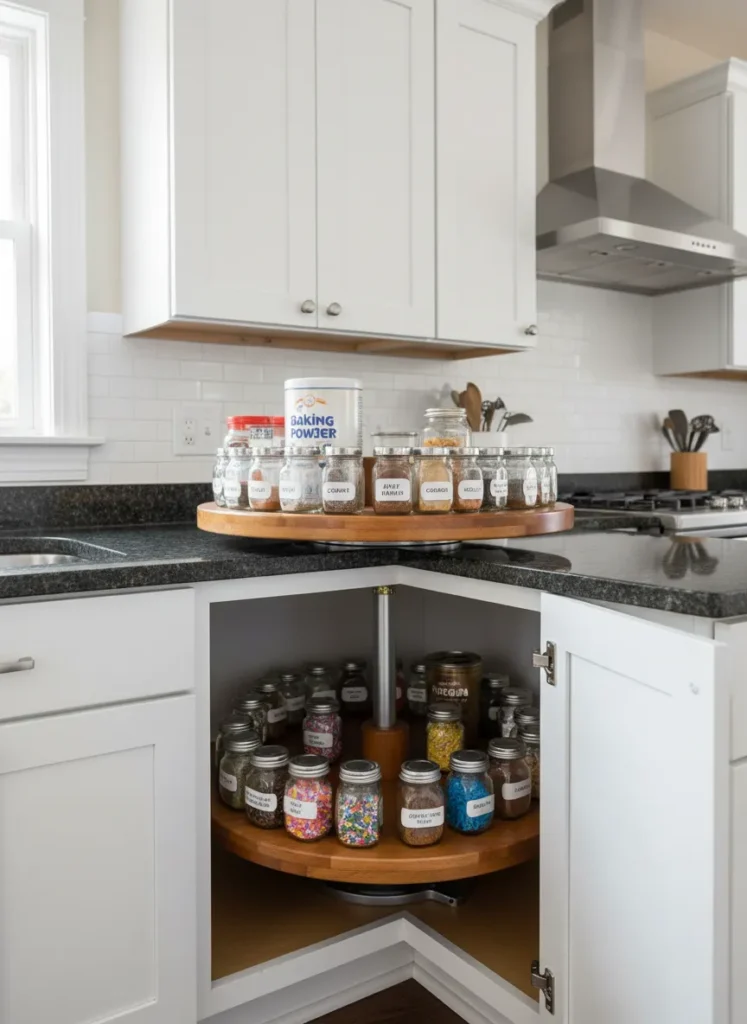 Corner Cabinet Lazy Susan