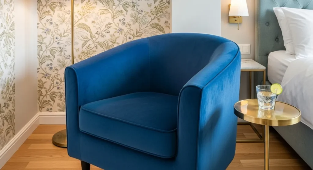 Curved Boudoir Chairs