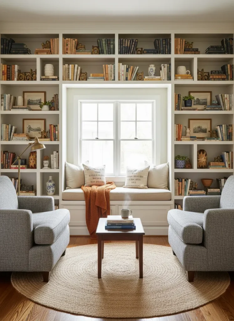 Custom Built-in Shelving Units