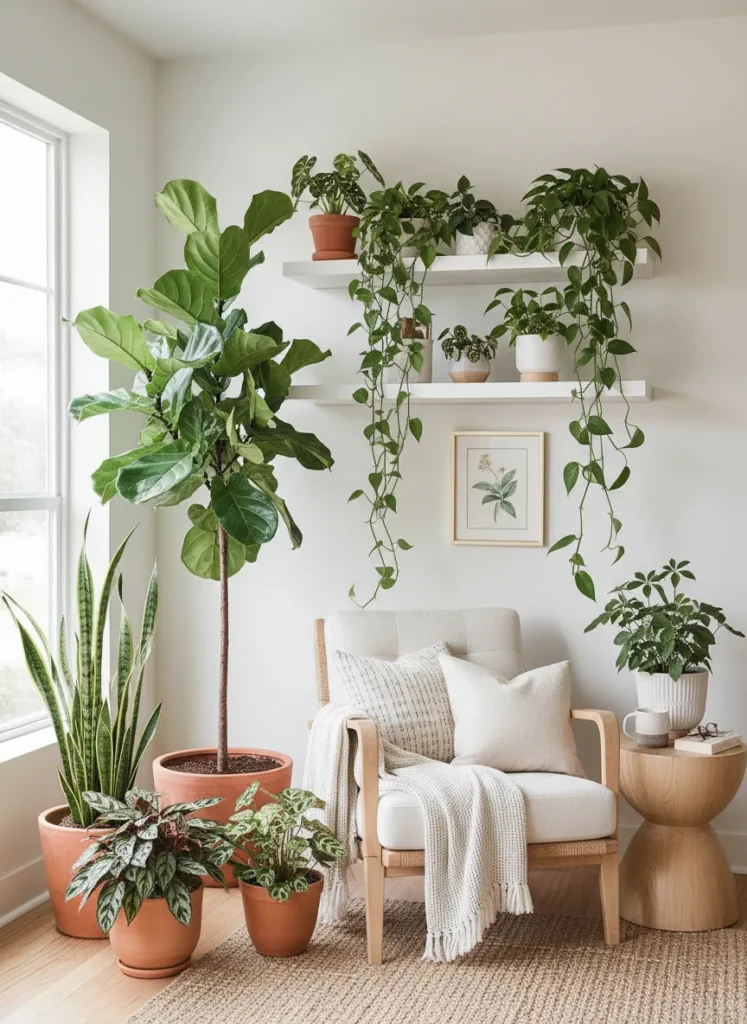 Decorate with Indoor Greenery
