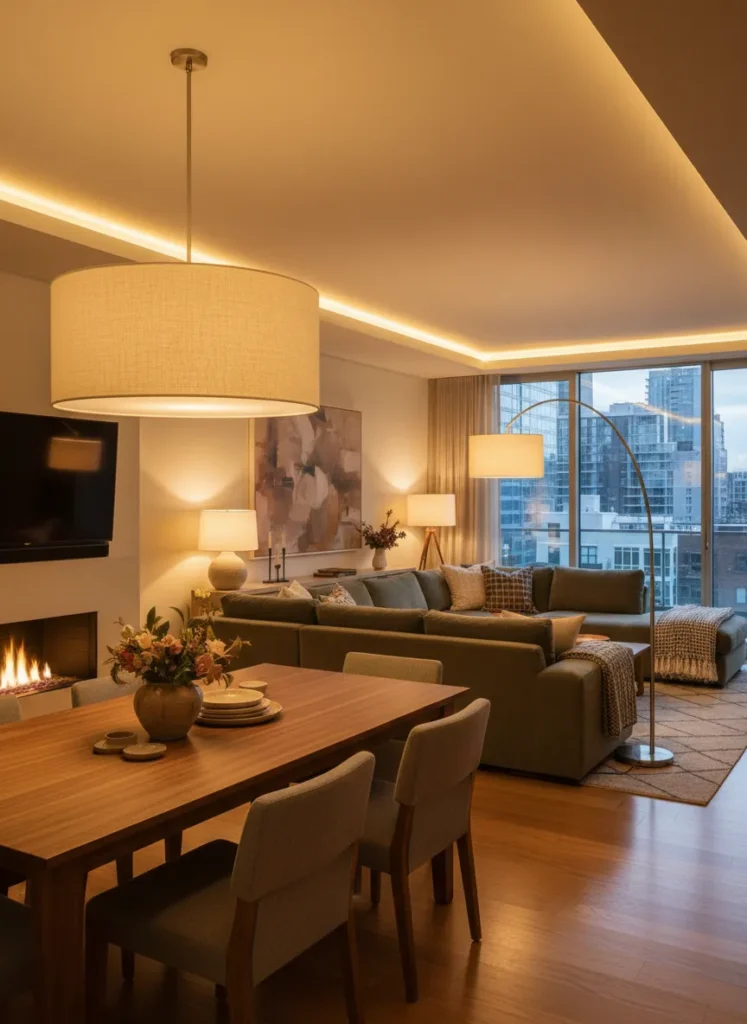 Distinct Lighting Zones