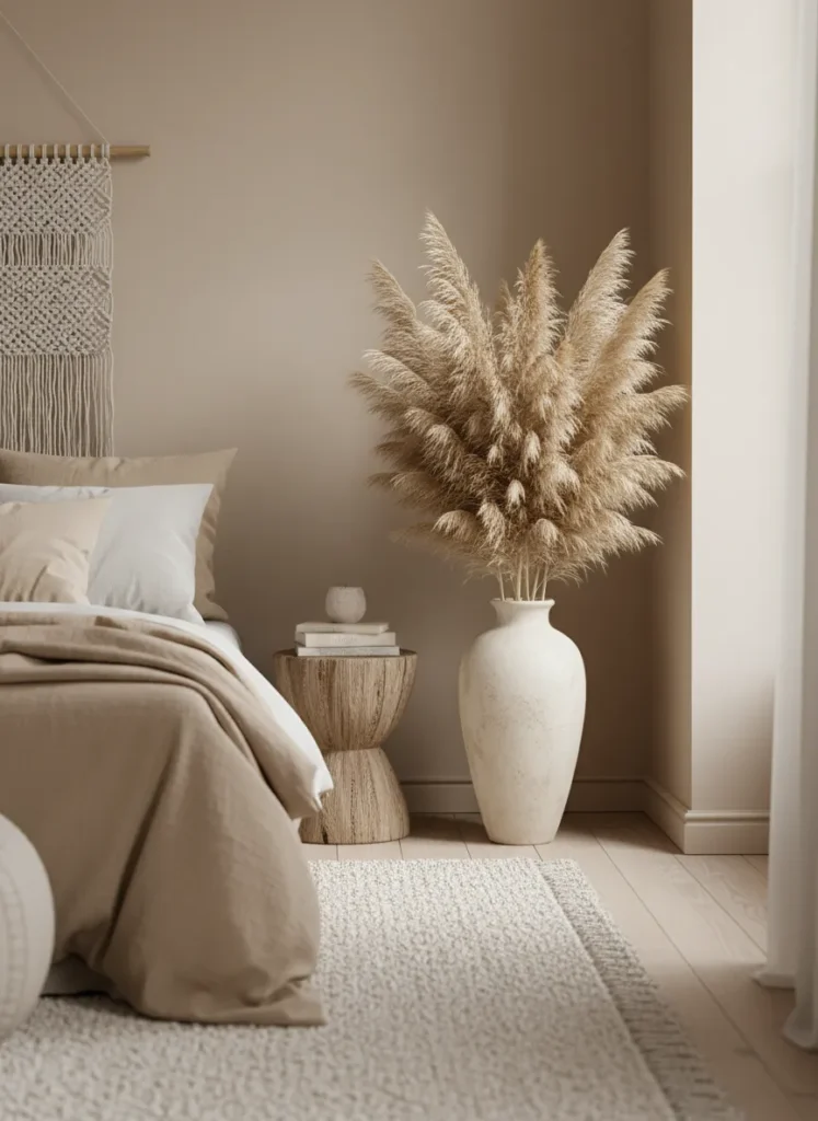 Dried Pampas Grass Accents