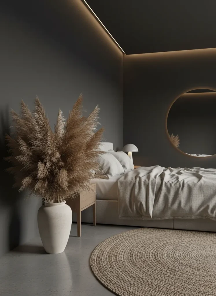 Dried Pampas Grass Decor