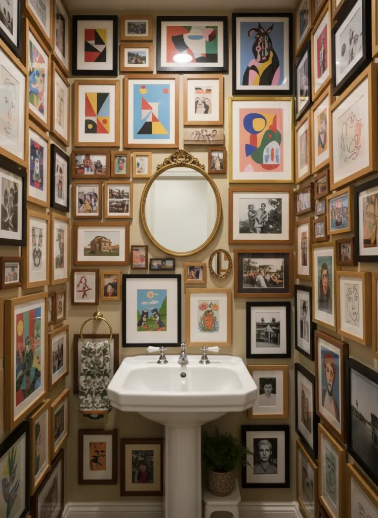 Eclectic Gallery Wall