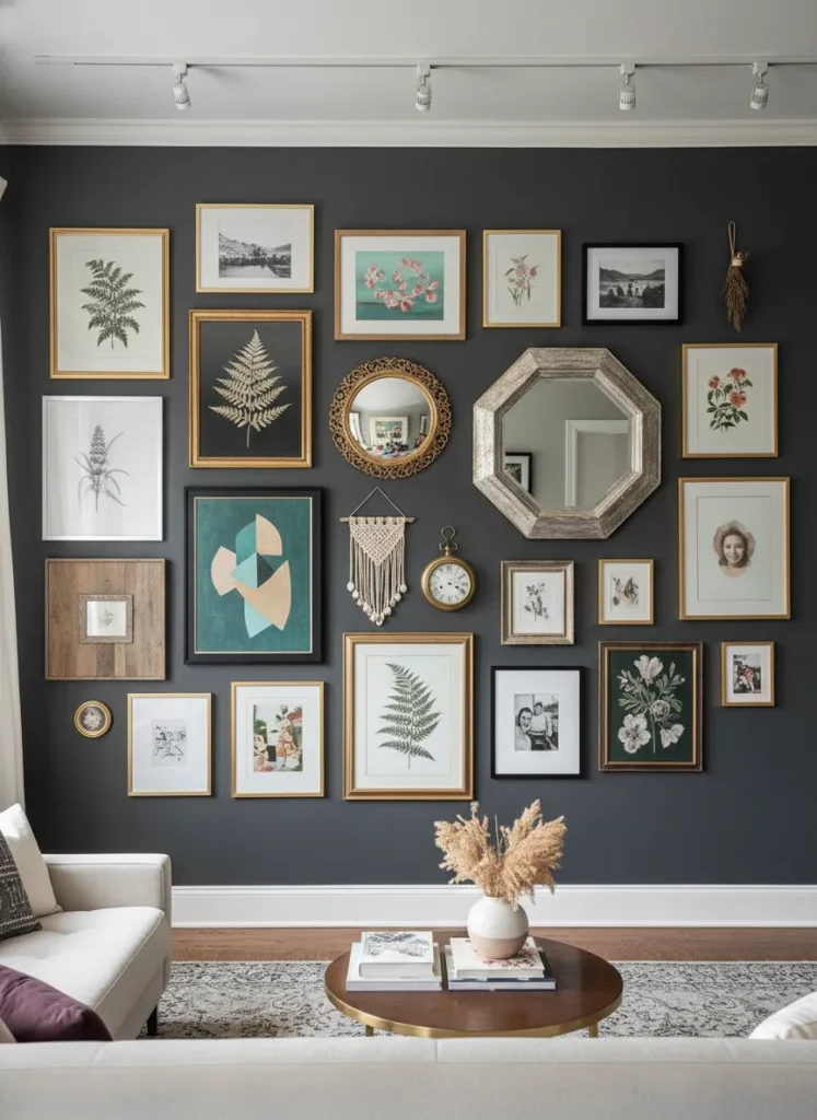 Eclectic Gallery Wall