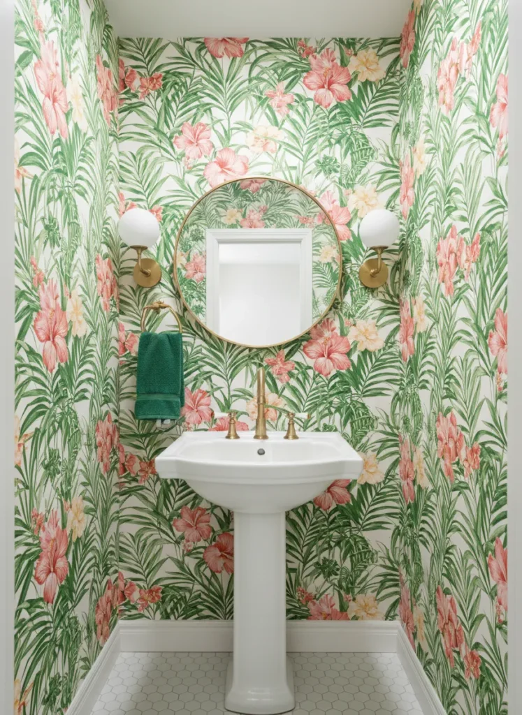 Embrace Bold Tropical Wallpaper