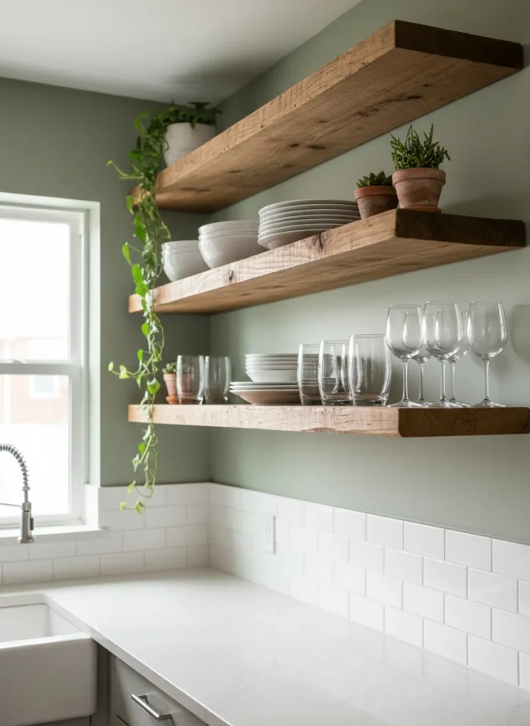 Embrace Open Shelving