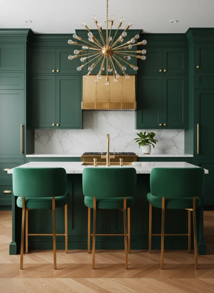 Emerald Green Glamour